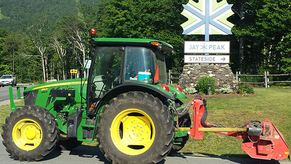 road ditch mowing